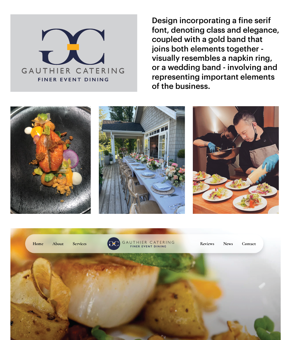 Gauthier Catering Client Portfolio Gauthier Catering Designs
